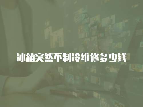 冰箱突然不制冷維修多少錢