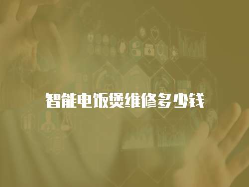 智能電飯煲維修多少錢