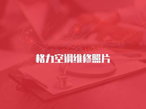 格力空調維修照片