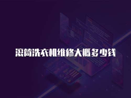滾筒洗衣機維修大概多少錢