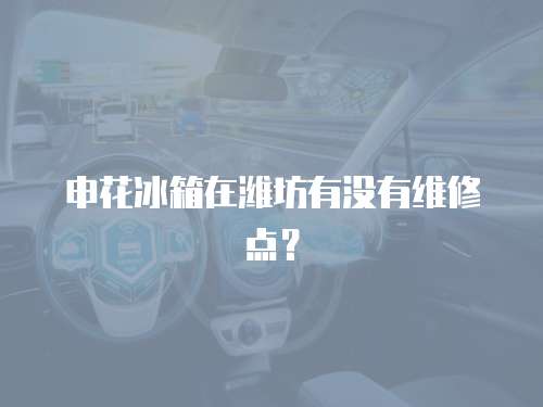 申花冰箱在濰坊有沒有維修點？