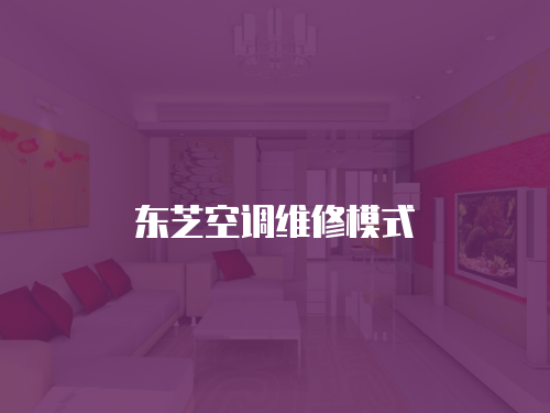 東芝空調維修模式