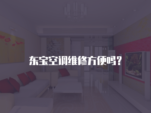 東寶空調(diào)維修方便嗎？