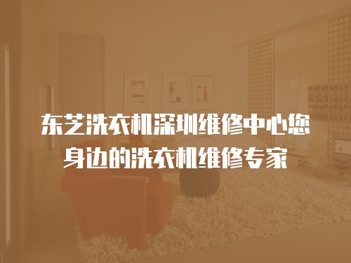 東芝洗衣機深圳維修中心您身邊的洗衣機維修專家