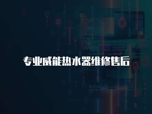 專業(yè)威能熱水器維修售后