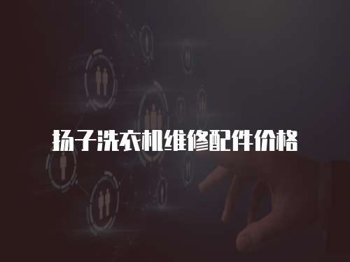  揚(yáng)子洗衣機(jī)維修配件價(jià)格