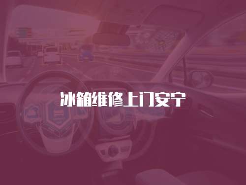 冰箱維修上門安寧