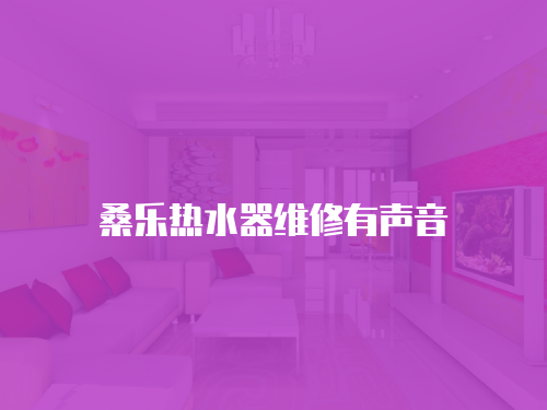 桑樂熱水器維修有聲音