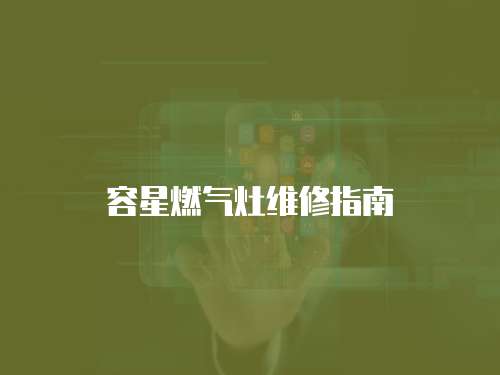 容星燃?xì)庠罹S修指南