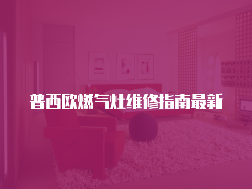 普西歐燃氣灶維修指南最新