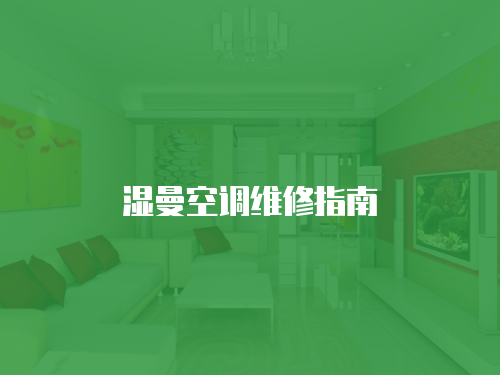 濕曼空調維修指南