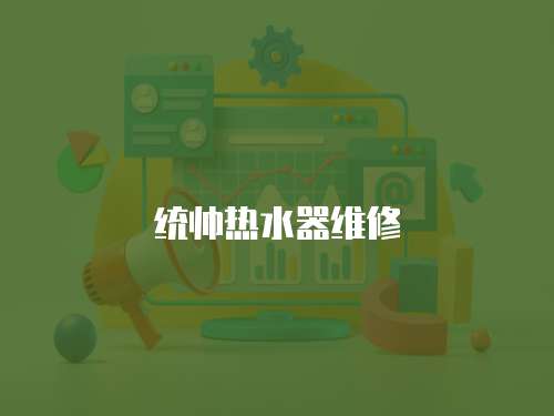 統(tǒng)帥熱水器維修