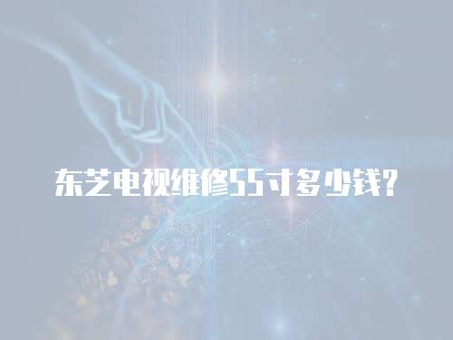 東芝電視維修55寸多少錢？