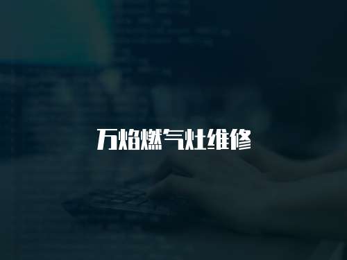 萬焰燃?xì)庠罹S修
