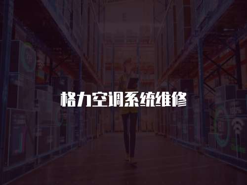 格力空調系統維修