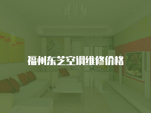 福州東芝空調維修價格