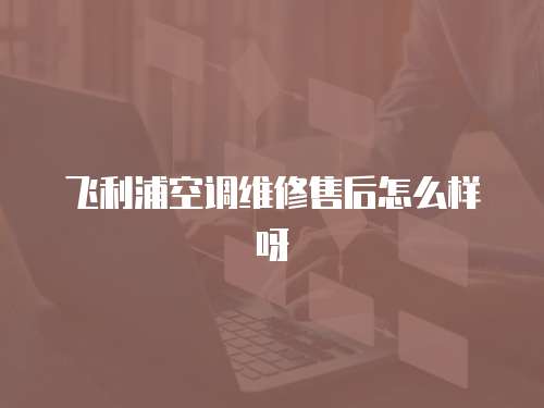 飛利浦空調(diào)維修售后怎么樣呀