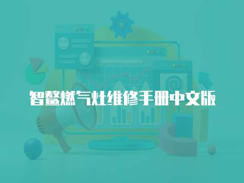 智鰲燃?xì)庠罹S修手冊(cè)中文版