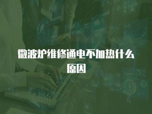 微波爐維修通電不加熱什么原因