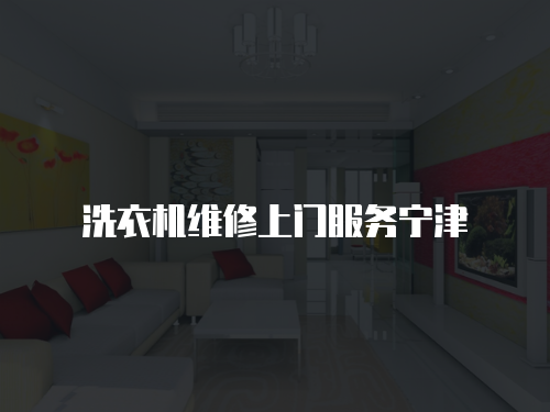 洗衣機維修上門服務寧津