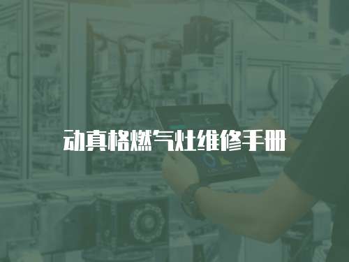 動真格燃氣灶維修手冊