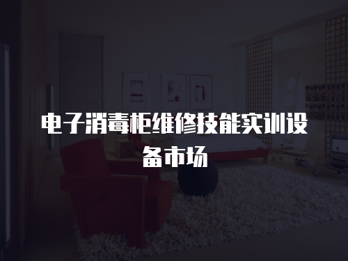 電子消毒柜維修技能實訓設備市場