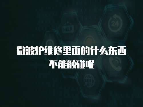 微波爐維修里面的什么東西不能觸碰呢