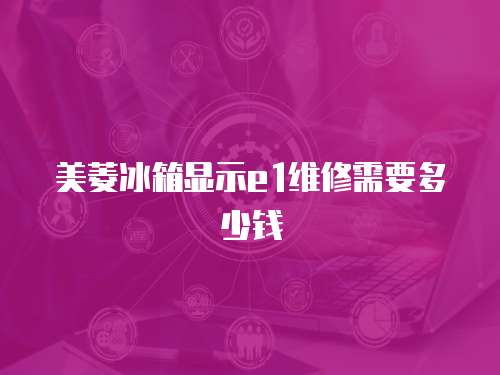 美菱冰箱顯示e1維修需要多少錢