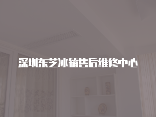 深圳東芝冰箱售后維修中心