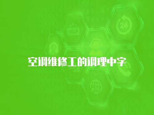 空調維修工的調理中字