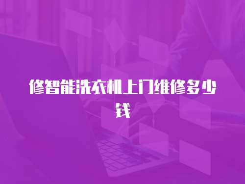 修智能洗衣機(jī)上門維修多少錢