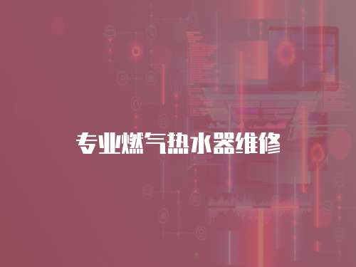 專業(yè)燃?xì)鉄崴骶S修
