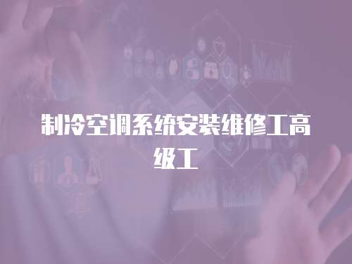 制冷空調(diào)系統(tǒng)安裝維修工高級工