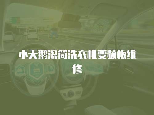小天鵝滾筒洗衣機(jī)變頻板維修