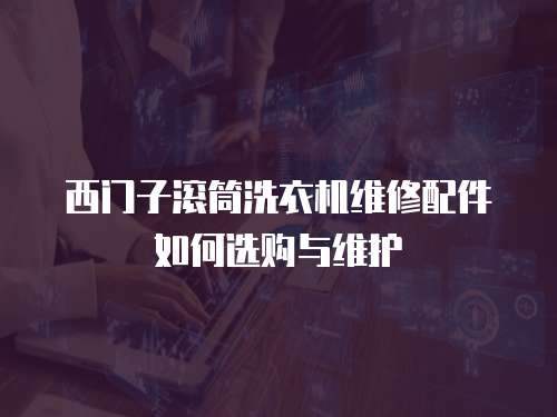 西門子滾筒洗衣機維修配件如何選購與維護