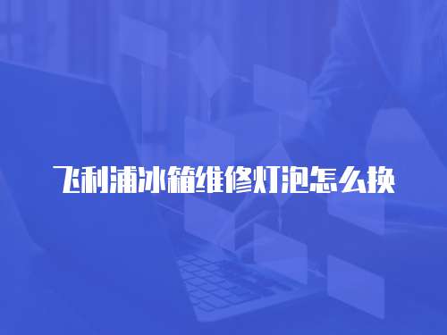 飛利浦冰箱維修燈泡怎么換