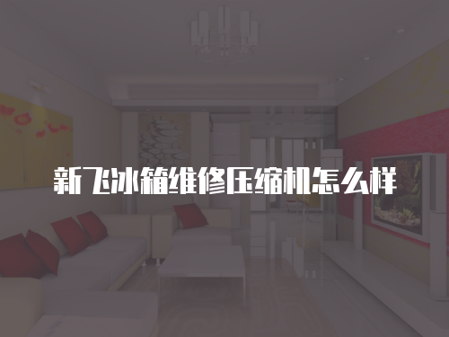 新飛冰箱維修壓縮機怎么樣