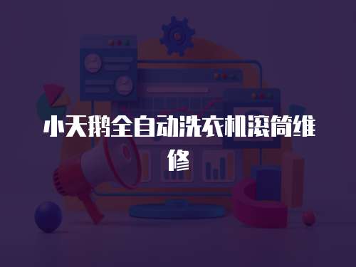 小天鵝全自動洗衣機滾筒維修