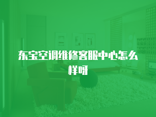 東寶空調(diào)維修客服中心怎么樣呀