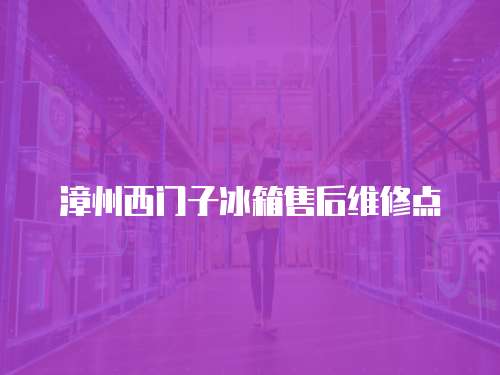 漳州西門子冰箱售后維修點