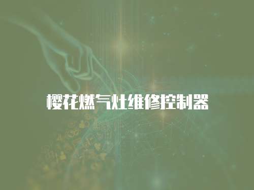 櫻花燃?xì)庠罹S修控制器
