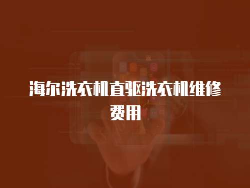 海爾洗衣機(jī)直驅(qū)洗衣機(jī)維修費(fèi)用