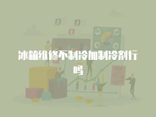 冰箱維修不制冷加制冷劑行嗎