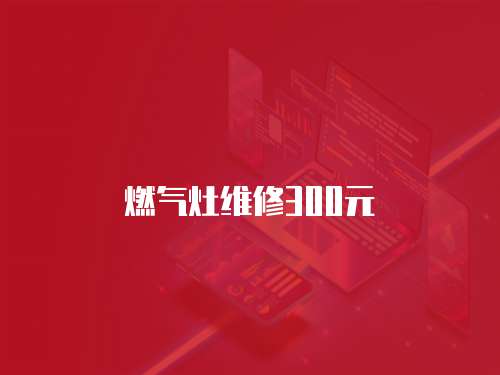 燃?xì)庠罹S修300元