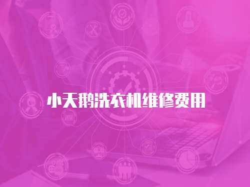 小天鵝洗衣機維修費用