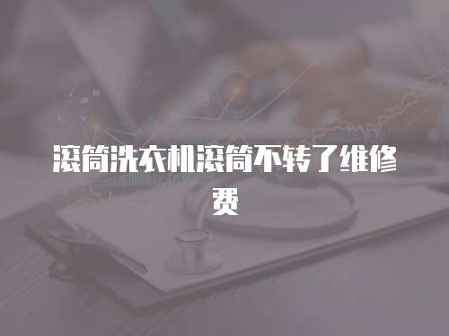 滾筒洗衣機滾筒不轉了維修費