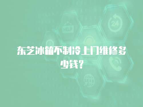 東芝冰箱不制冷上門維修多少錢？