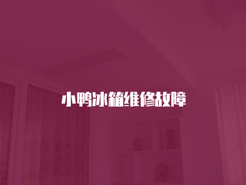 小鴨冰箱維修故障