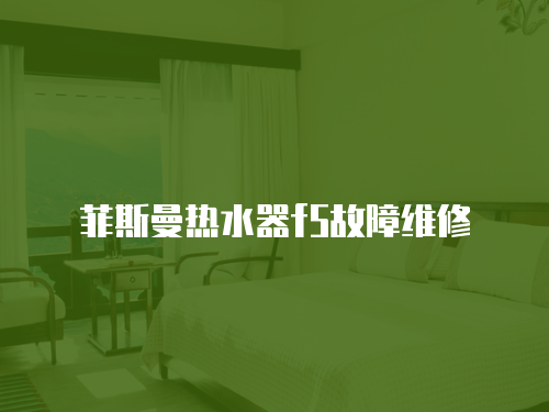 菲斯曼熱水器f5故障維修