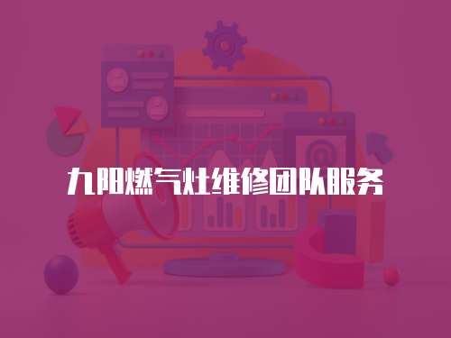 九陽燃?xì)庠罹S修團隊服務(wù)